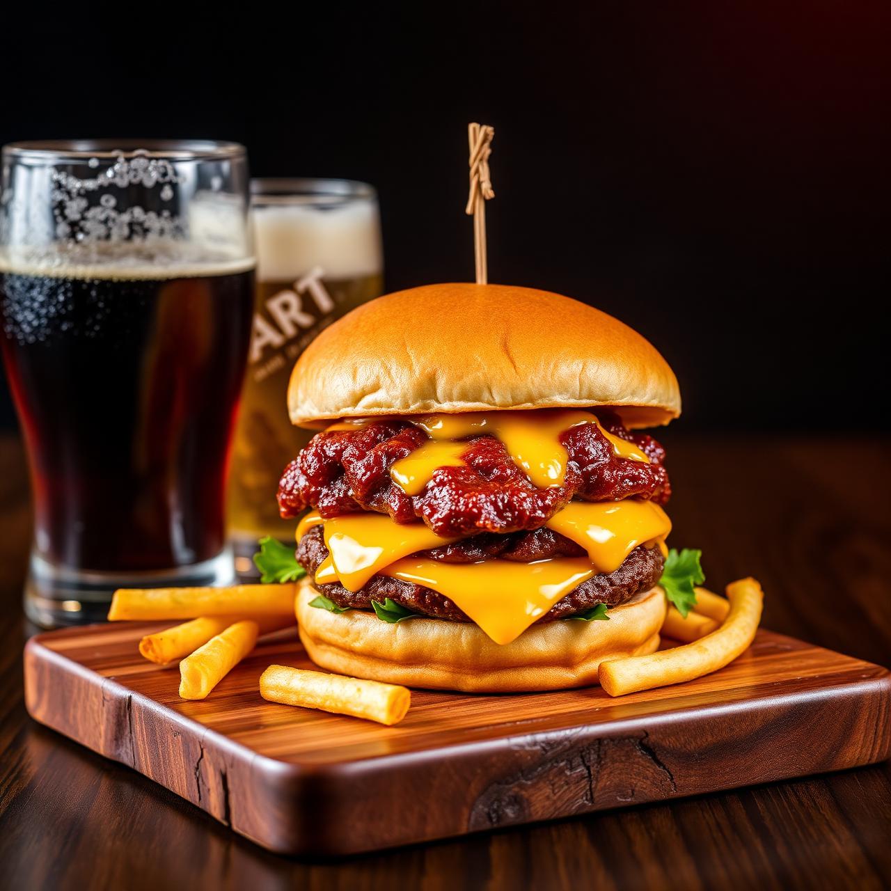 Signature burger